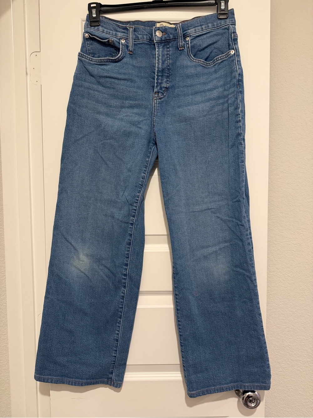 Madewell The Perfect Vintage Wide-Leg Jean Size 29 Medium Wash